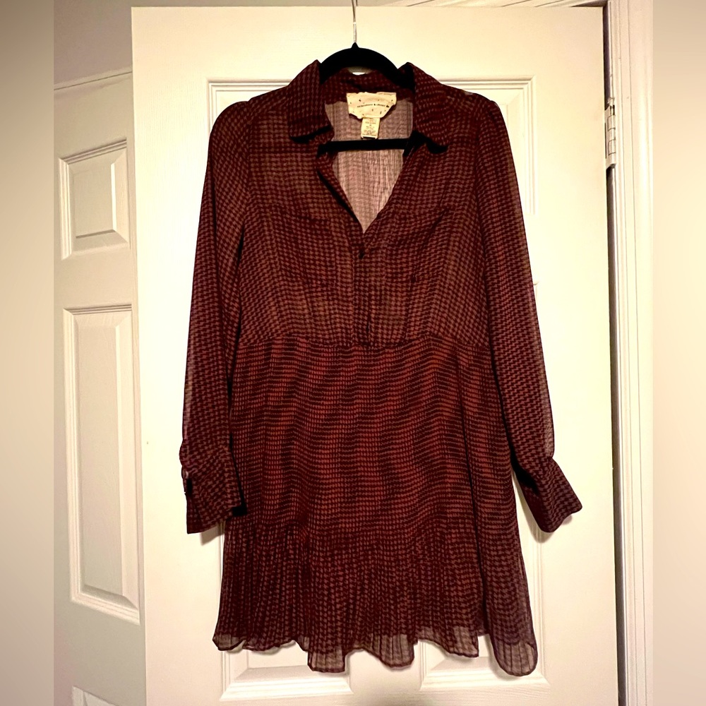 Urban Outfitters Pleated Mini Dress